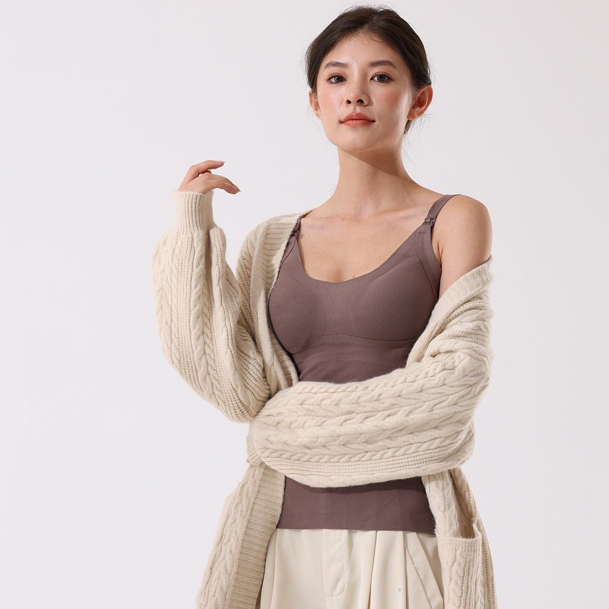 Pregnant Women's Anti-breast-increasing Thickened Nursing Vest