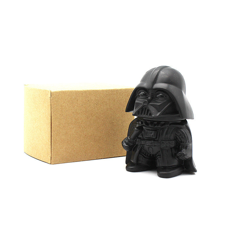 Newest Star Wars Black Warrior Darth Vader Stormtrooper toy Metal Zinc Alloy Herb Weed Grinder Spice Crusher Accessories