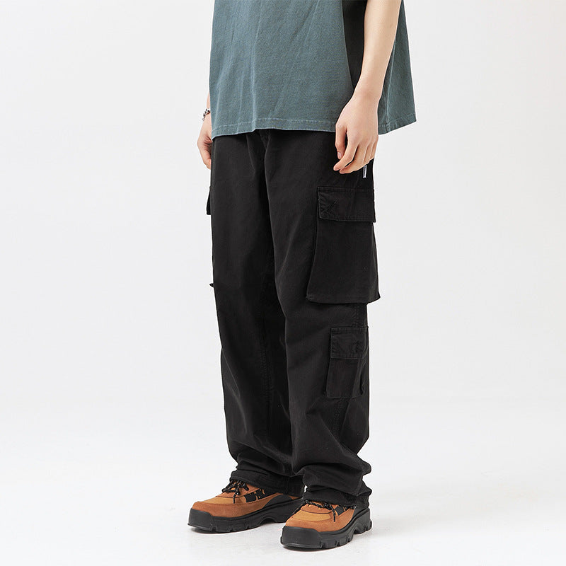 Workwear Trousers Casual Men's Loose