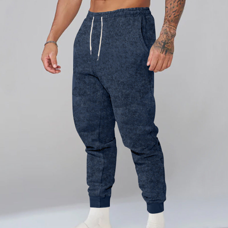 Stretch Slim Retro Distressed American Men's Pants