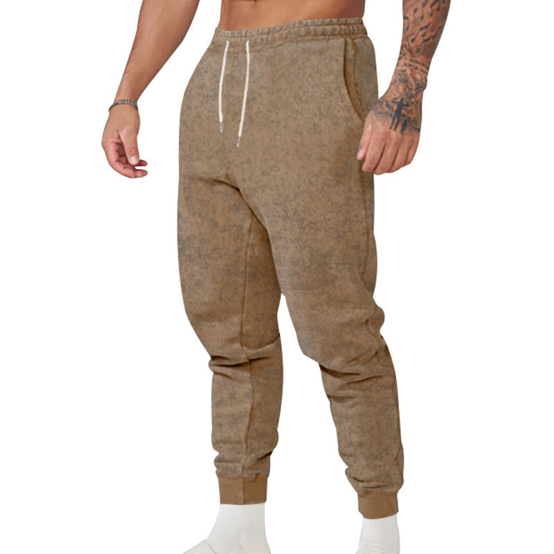 Stretch Slim Retro Distressed American Men's Pants