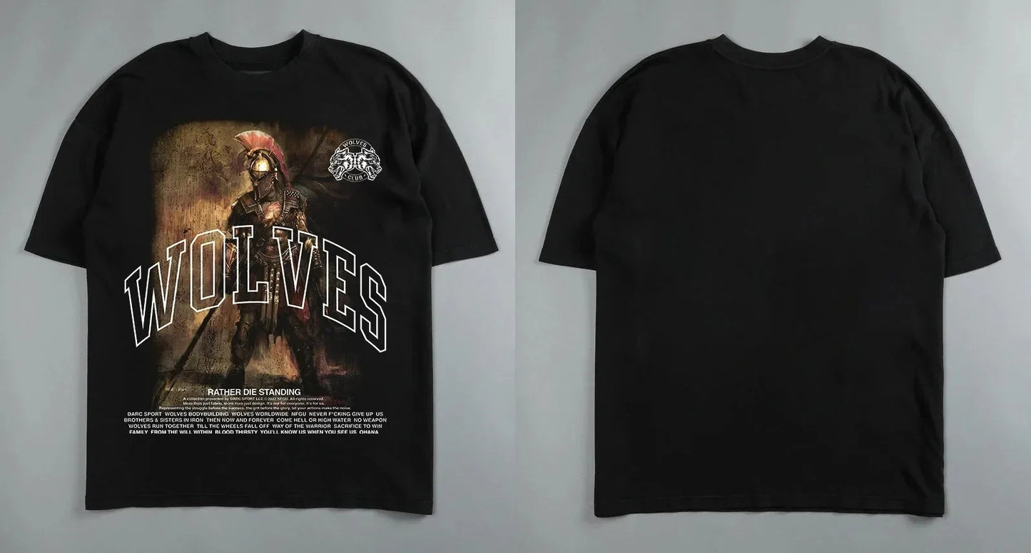 Printed Fashion Personality Sports Men's T-shirt