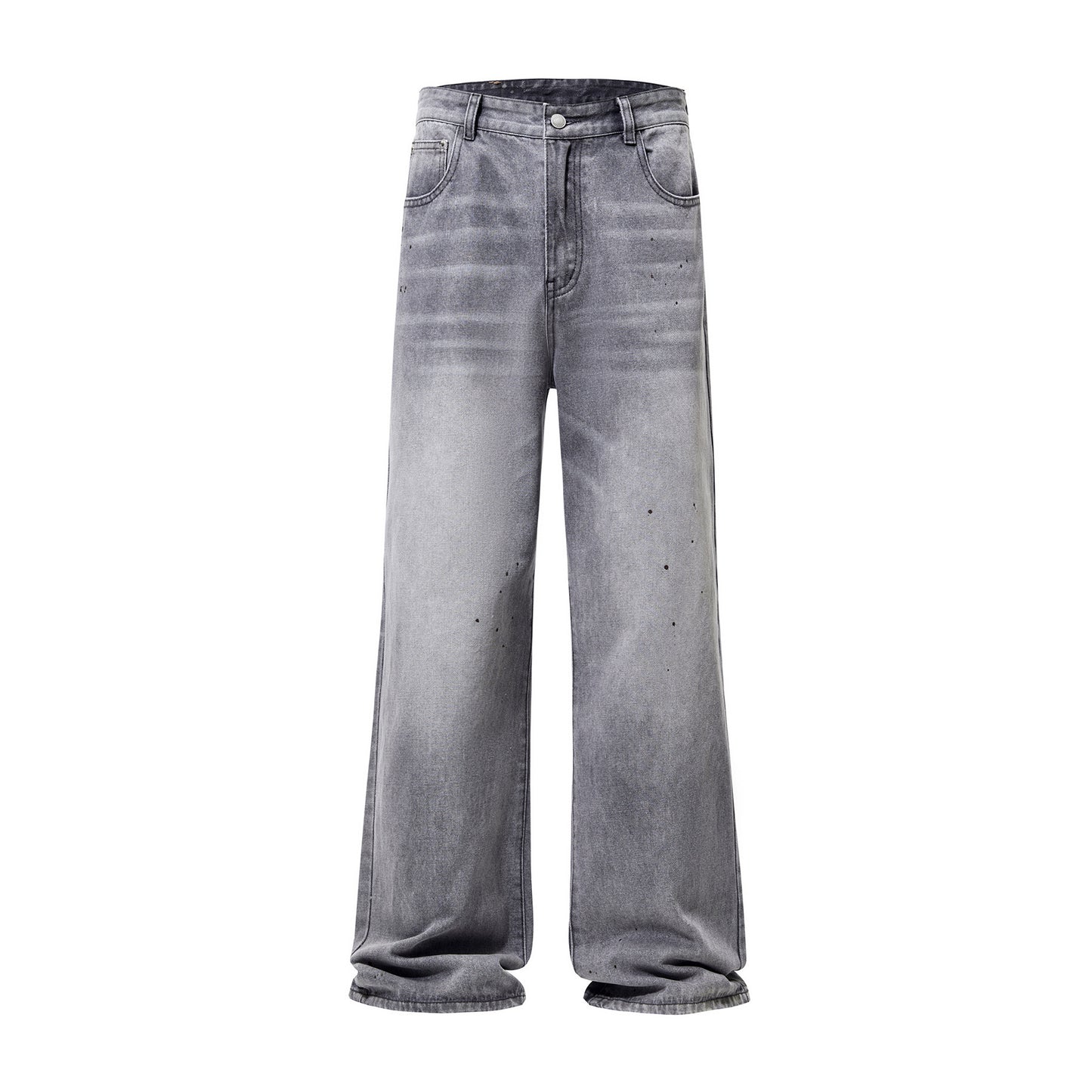 Men's Fashion Personalized Splash-ink Skinny Jeans
