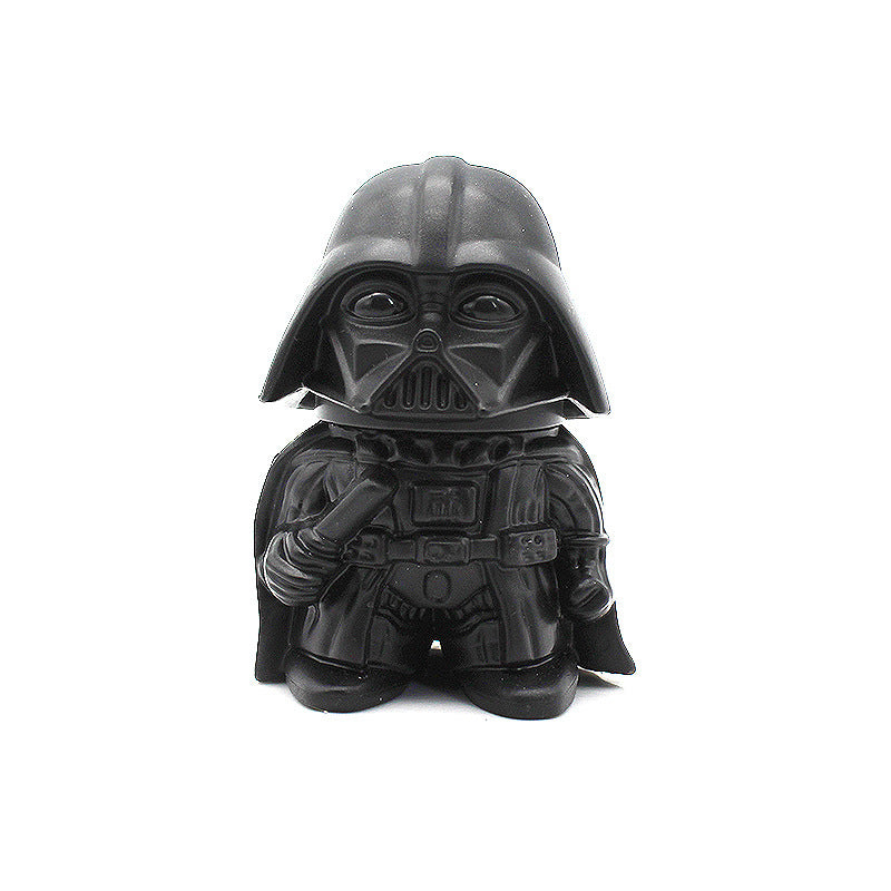 Newest Star Wars Black Warrior Darth Vader Stormtrooper toy Metal Zinc Alloy Herb Weed Grinder Spice Crusher Accessories