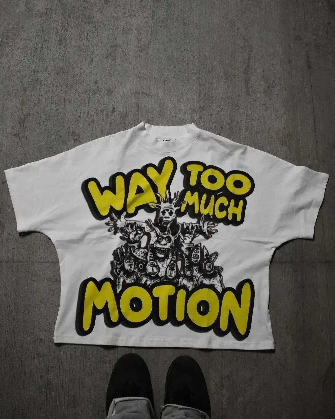 Men's Minimalist Harajuku High Street Pattern T-shirt
