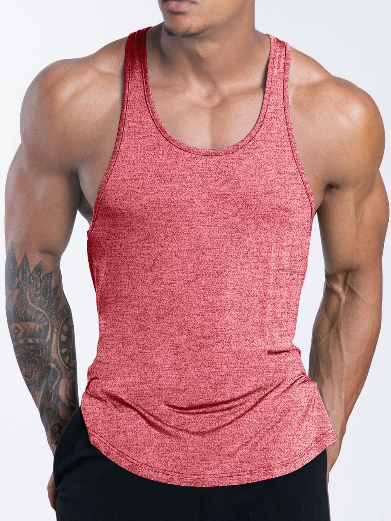 I-shaped Men's Exercise Workout Quick-drying Vest