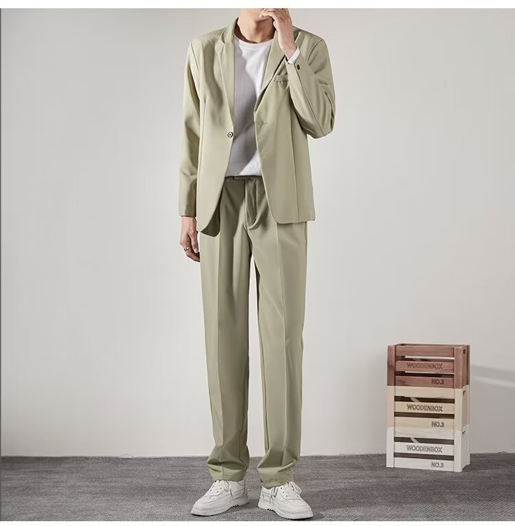 Men's Casual Pants Simple, Loose And Versatile