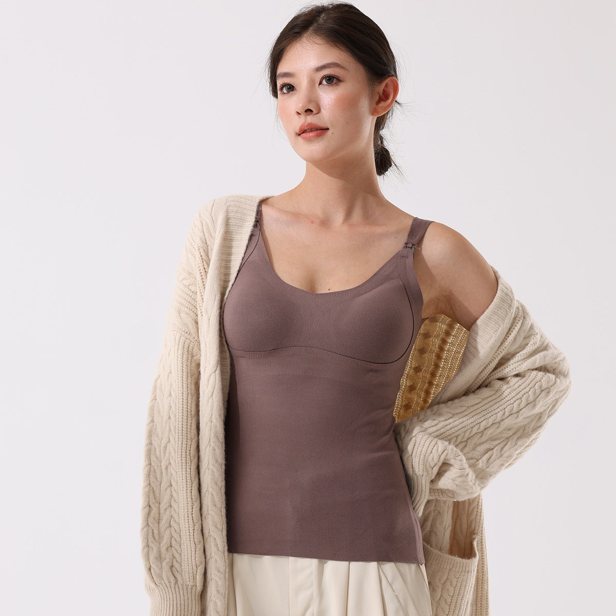 Pregnant Women's Anti-breast-increasing Thickened Nursing Vest