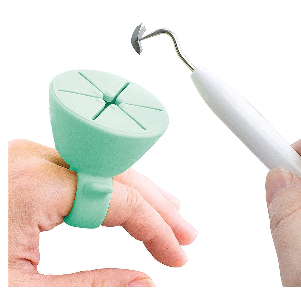 Weed Cleaner Tool Waste Silicone Desktop Garbage Box