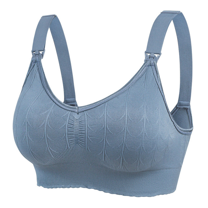 Summer Pregnant Women Front Buckle Large Size Nursing Bra