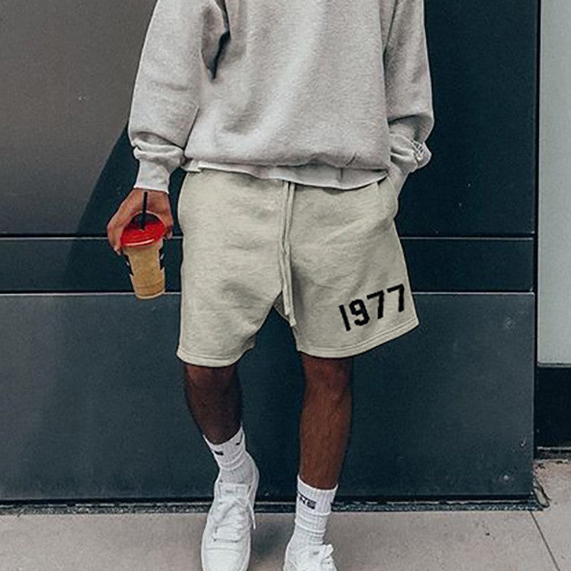 Men's Retro Loose Sports And Leisure Shorts