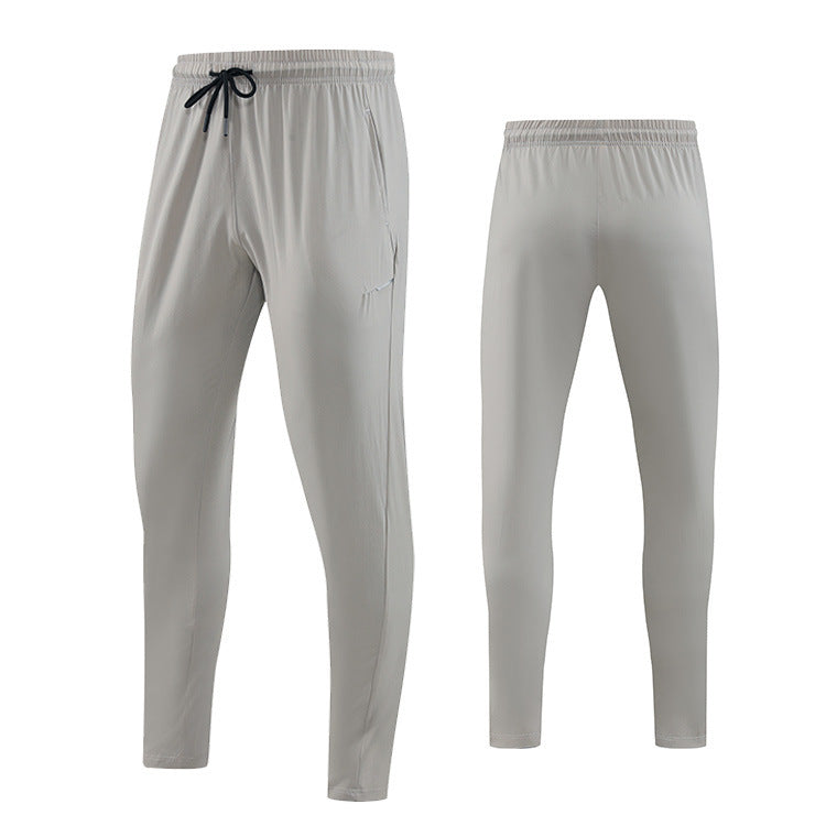Casual Quick-drying Sports Pants Men's Straight Loose Ice Silk Cool Pants