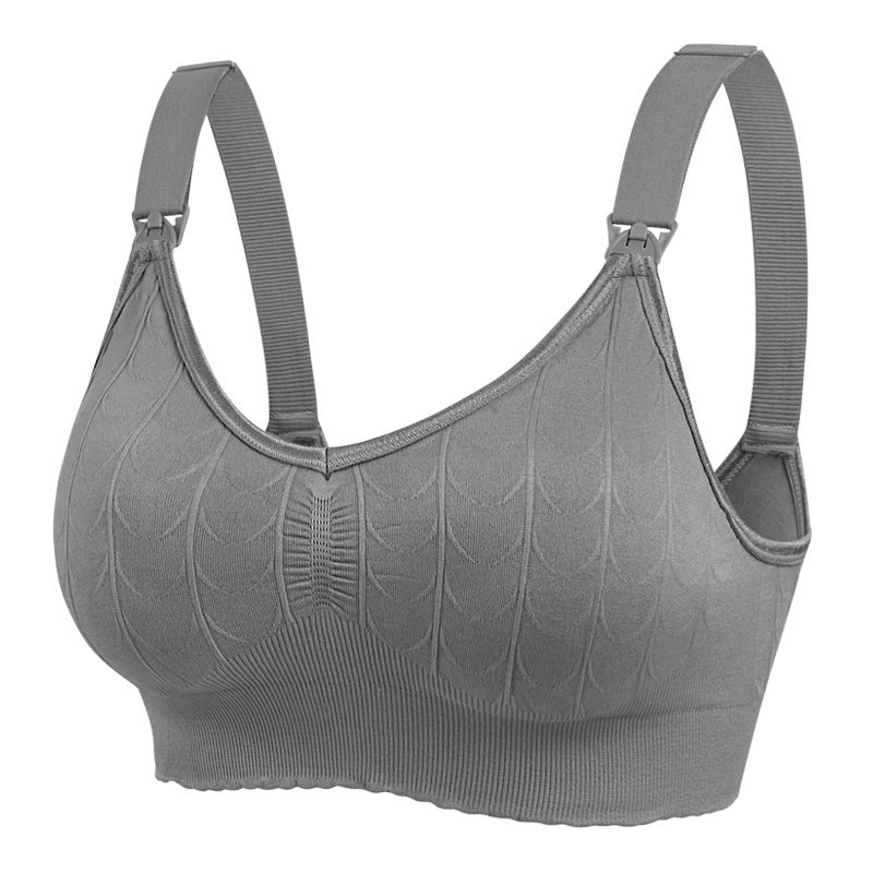 Summer Pregnant Women Front Buckle Large Size Nursing Bra