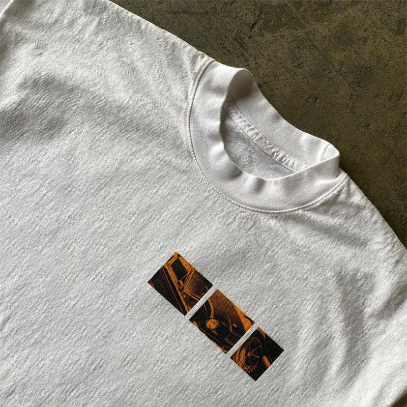 Short-sleeved T-shirt Men And Women Half Sleeve Top