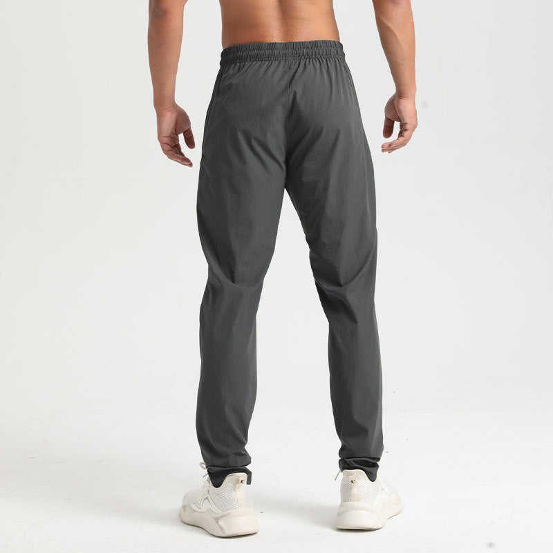 Casual Quick-drying Sports Pants Men's Straight Loose Ice Silk Cool Pants