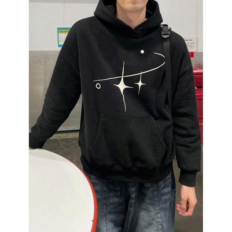 Hooded Sweater Men's Loose Top
