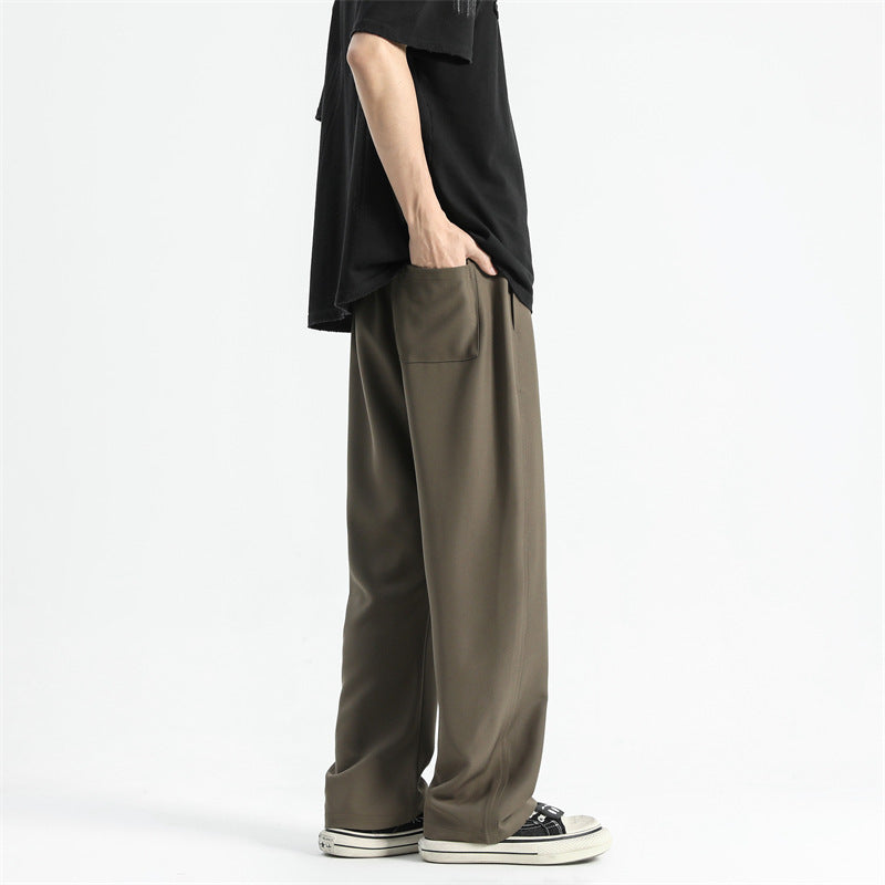 Men's Straight Loose Wide-legged Versatile Pants