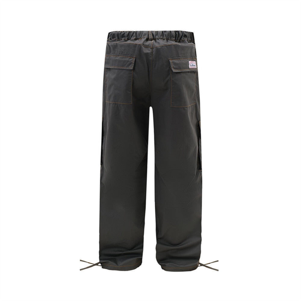 Men's Drawstring Sports Wide Legs Loose Trousers