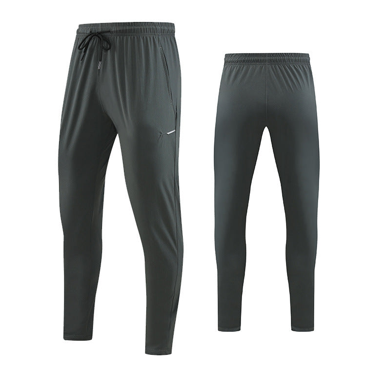 Casual Quick-drying Sports Pants Men's Straight Loose Ice Silk Cool Pants
