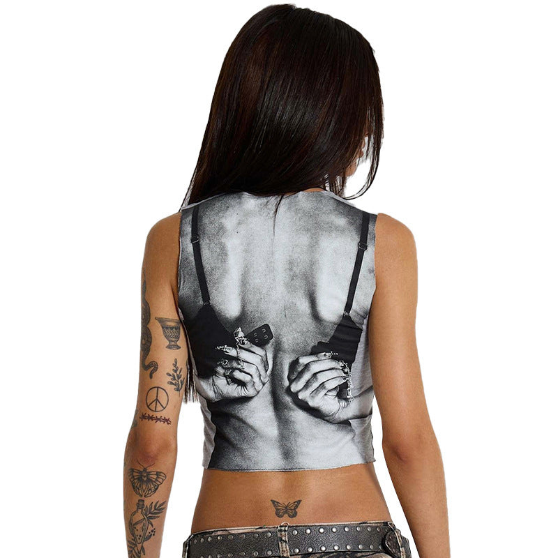 Fitness Sports Slim-fitting Vest Women's Sleeveless