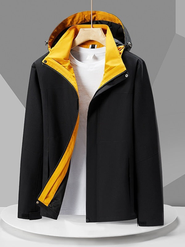 Men's Color Blocked Sports Casual Jacket