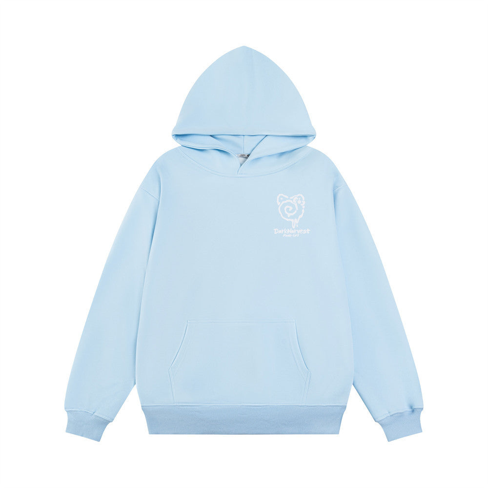 Fashion Personality Cartoon Printed Hoodie Men