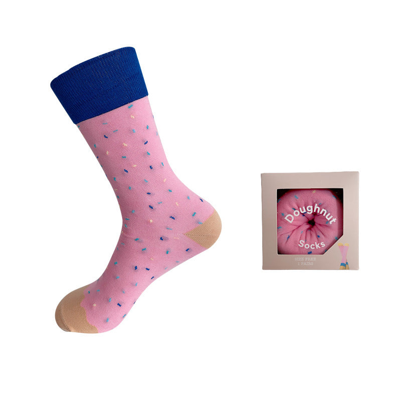 Neway Doughnuts Cotton Socks