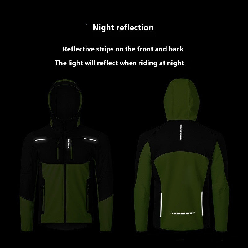 Fashion Riding Windproof Warm Men's Jacket