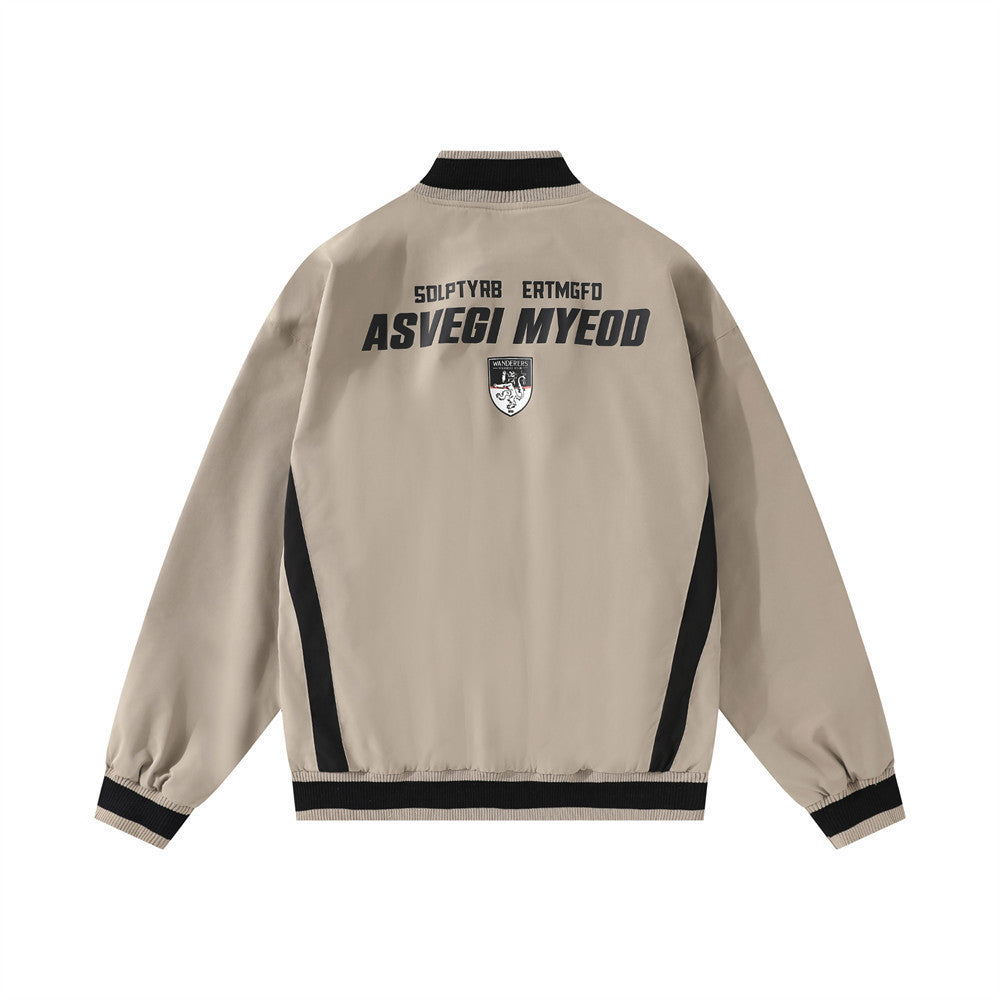 American Fashion Brand Loose Baseball Uniform Jacket Men