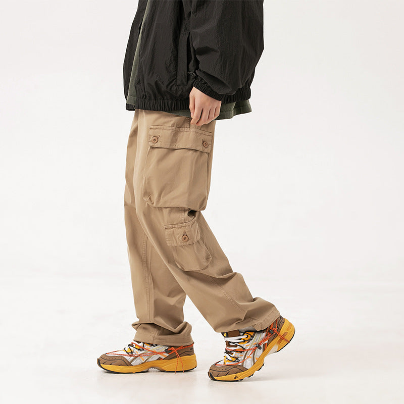 Workwear Trousers Casual Men's Loose