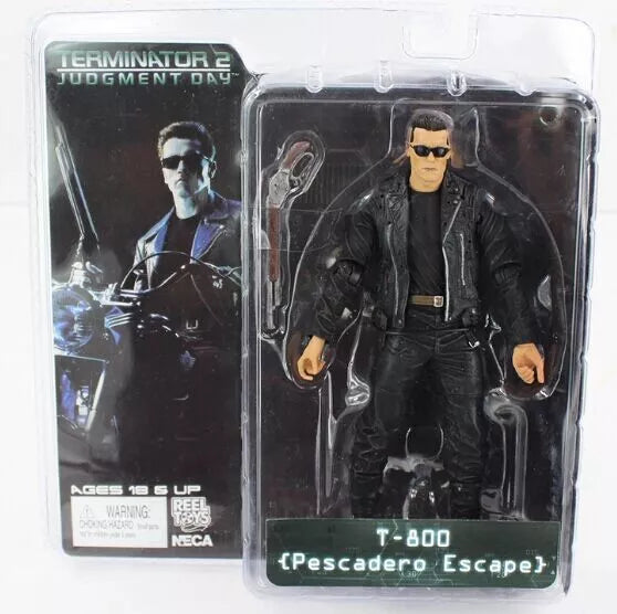 NECA the Terminator T-800 T-1000 Endoskeleton PVC Action Figure Collectible