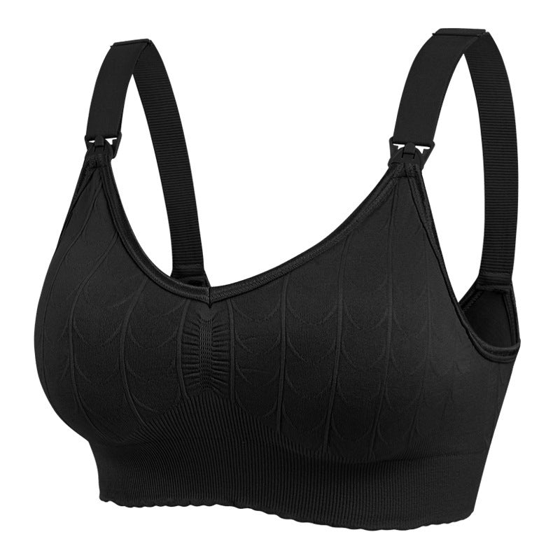 Summer Pregnant Women Front Buckle Large Size Nursing Bra