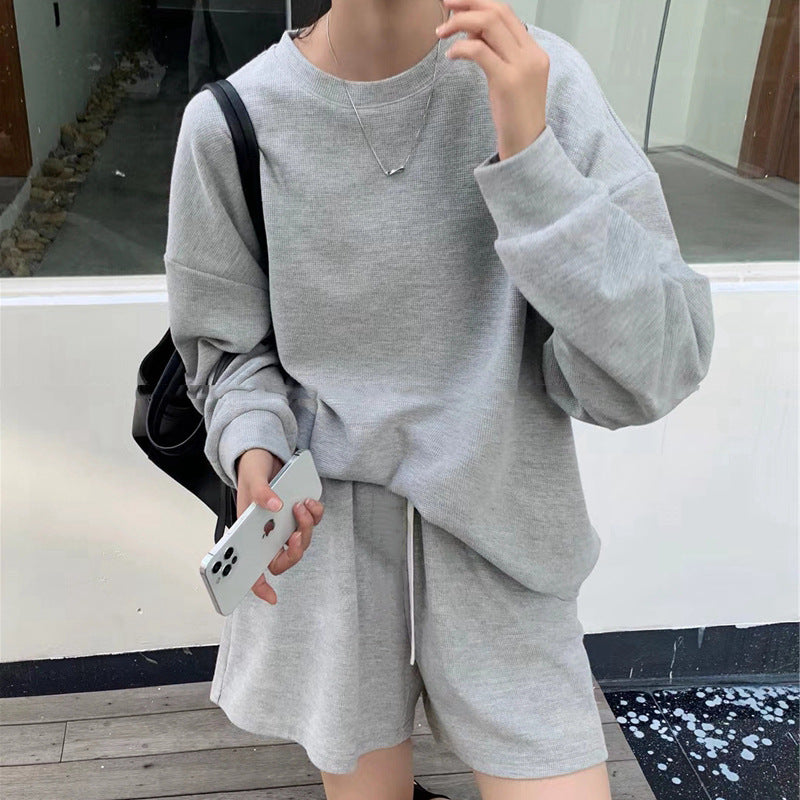 Suit Female Loose Slimming Long Sleeves