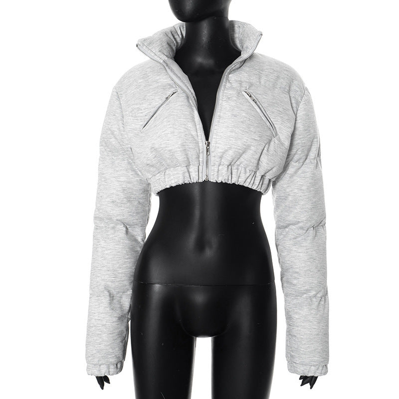 Short Hot Girl Cotton-padded Casual Jacket