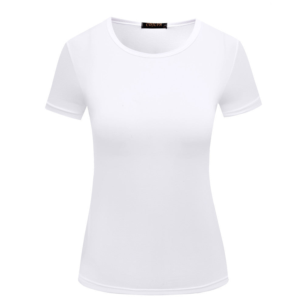 Fashionable Women's Solid Color Casual Short Sleeved Shirt
