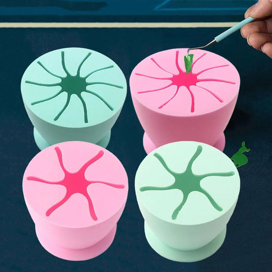 Weed Cleaner Tool Waste Silicone Desktop Garbage Box