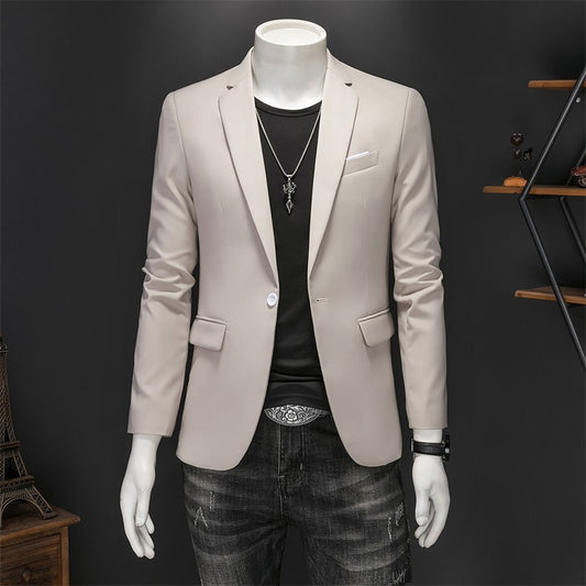 Business Casual Fashion Suit Jacket Slim Fit
