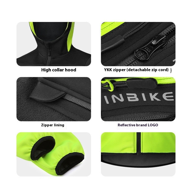 Fashion Riding Windproof Warm Men's Jacket