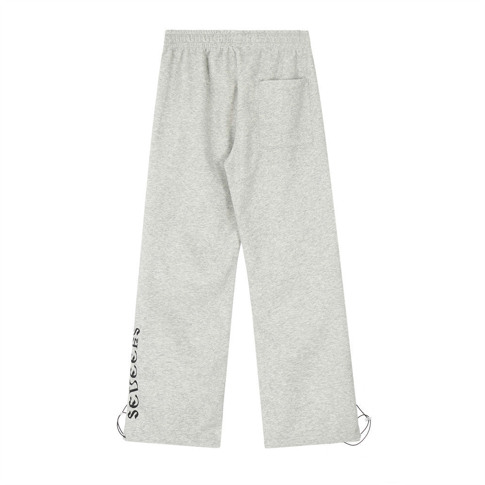 Sports Casual Pants Men's Pleated Loose Umbrella Straight