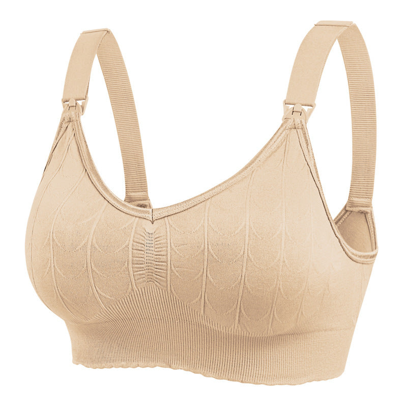Summer Pregnant Women Front Buckle Large Size Nursing Bra
