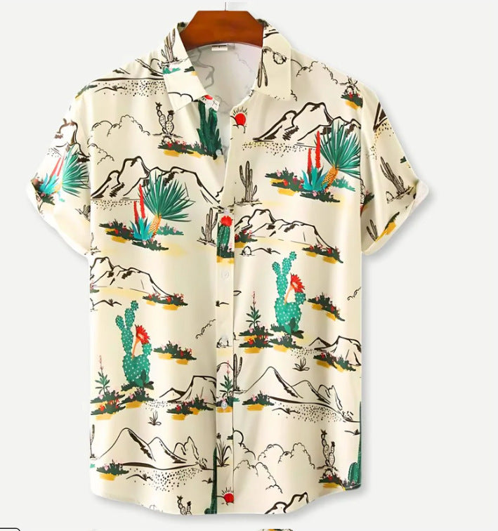 Men's Plus Size 3D Shirt Printing Hawaii