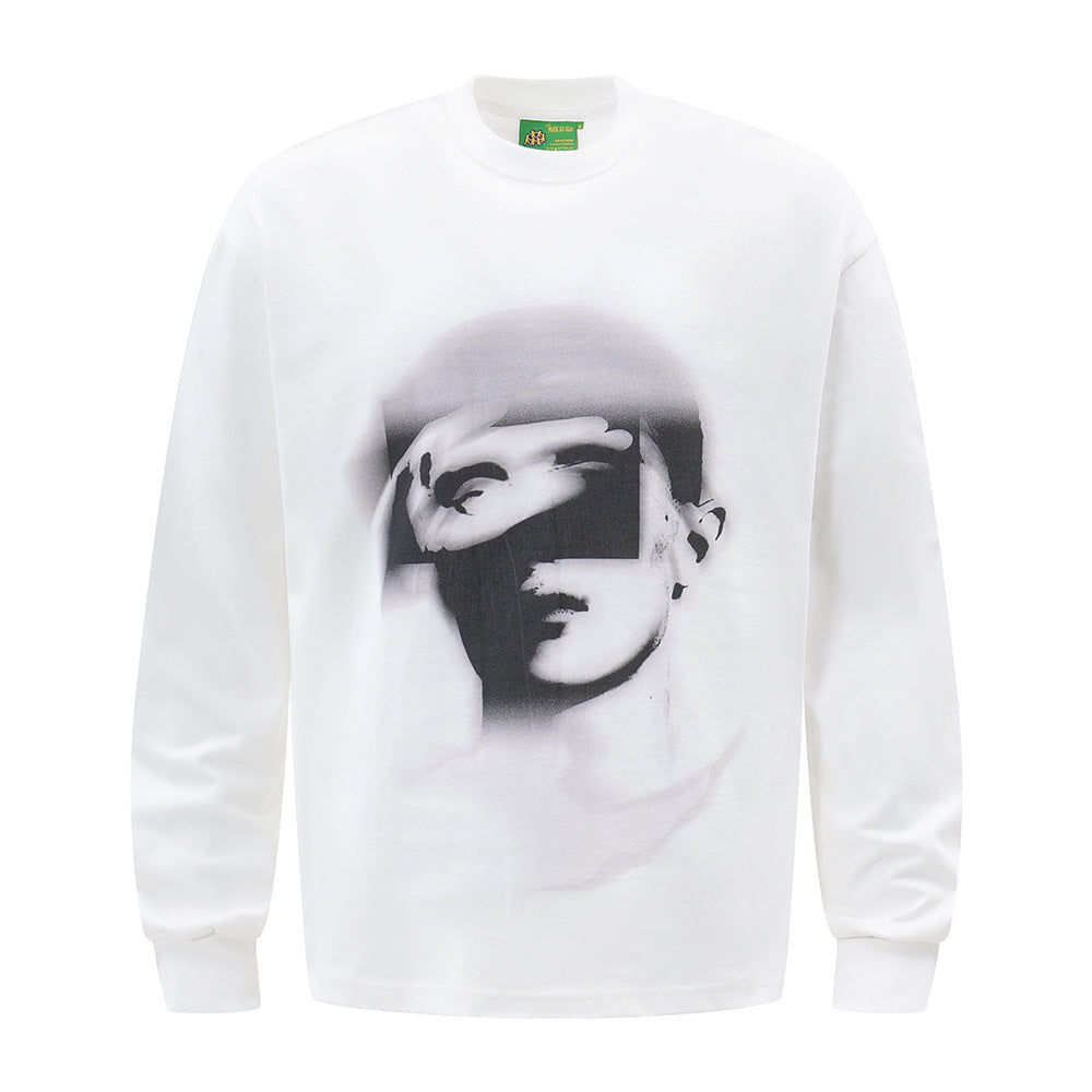American High Street Portrait Printing Long Sleeve