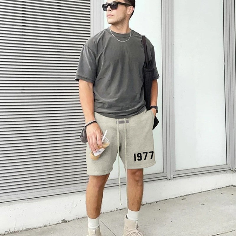 Men's Retro Loose Sports And Leisure Shorts