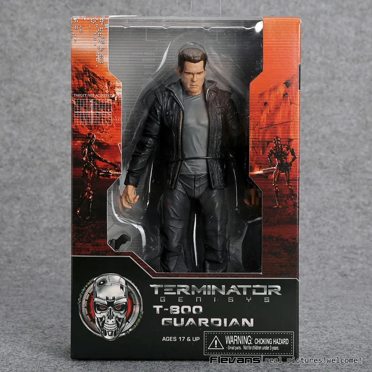 NECA the Terminator T-800 T-1000 Endoskeleton PVC Action Figure Collectible