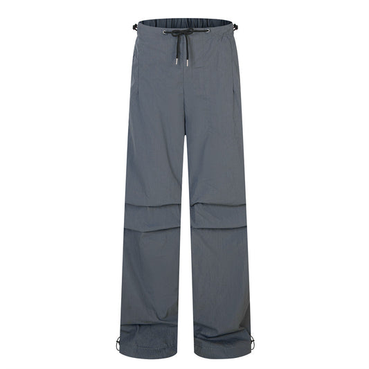 Vibe Fashion Brand Pleated Umbrella Casual Trousers For Men