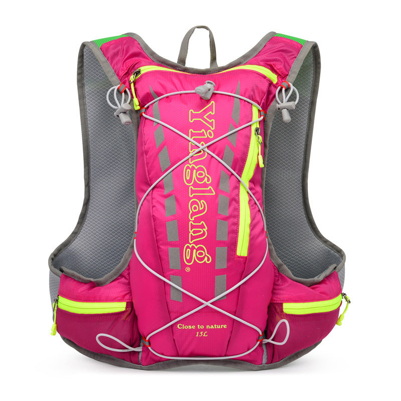 Cycling Running Backpack Vest Bag Outdoor Mountaineering