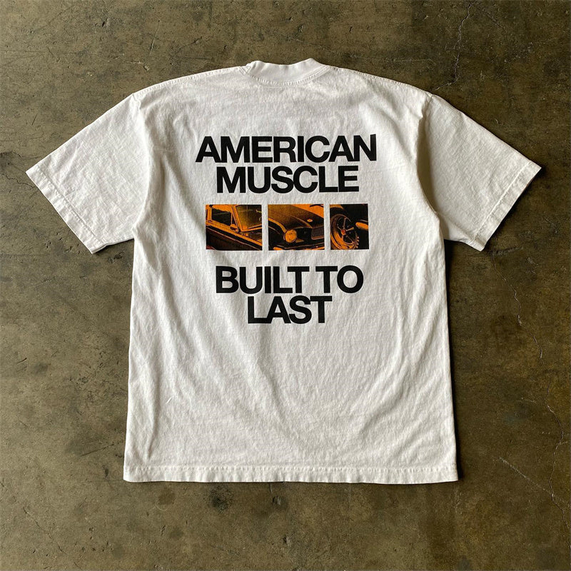 Short-sleeved T-shirt Men And Women Half Sleeve Top