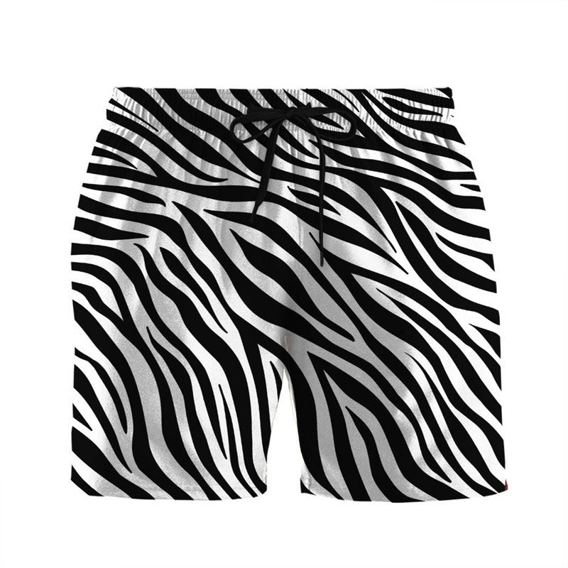 Outdoor Cool Animal 3D Printing Shorts Men