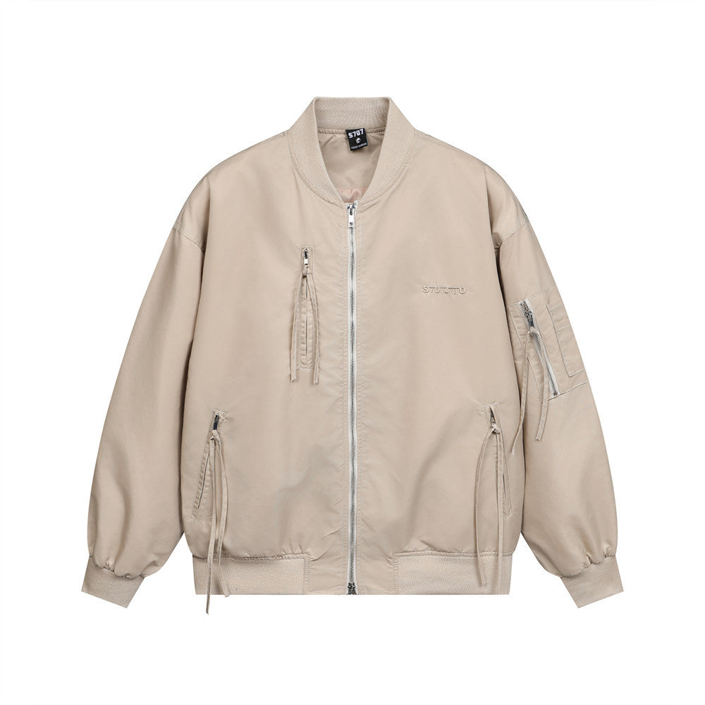 American Baseball Uniform Men's Spring And Autumn Design Sense