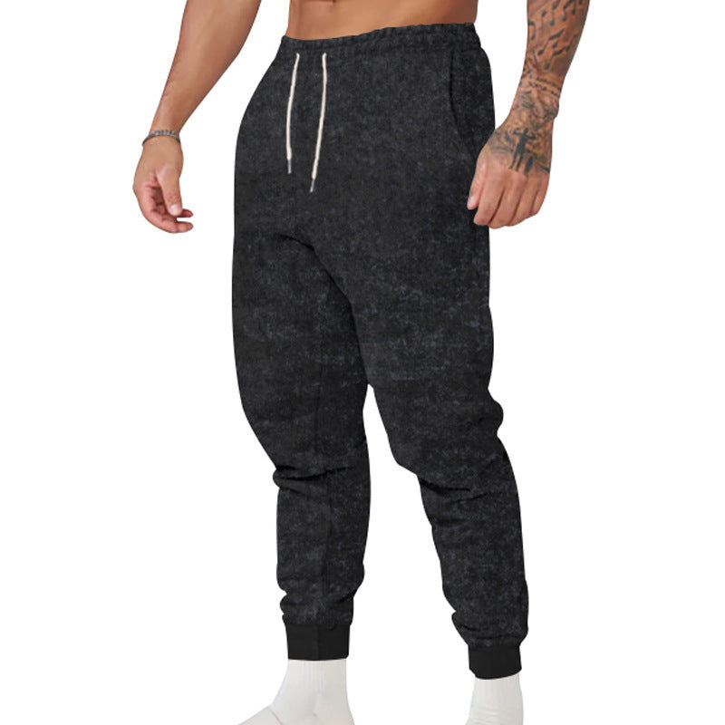 Stretch Slim Retro Distressed American Men's Pants